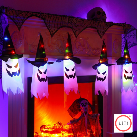 Waterproof Battery Operated Halloween Decoration String Lights